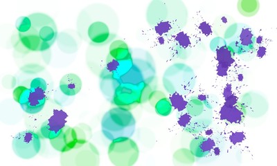 Abstraction painted in oil. Colorful texture background. Multicolored wallpaper graphic design. Pattern for creating artworks and prints. Crazy bright colors style. Digital watercolor effect.