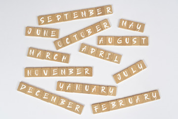 months of the year