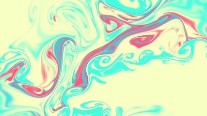 Abstraction painted in oil. Colorful texture background. Multicolored wallpaper graphic design. Pattern for creating artworks and prints. Crazy bright colors style. Digital watercolor effect.