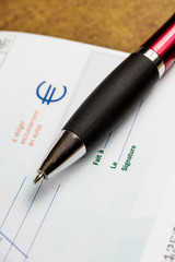 paiement par chèque