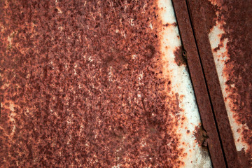 Rusty metal background