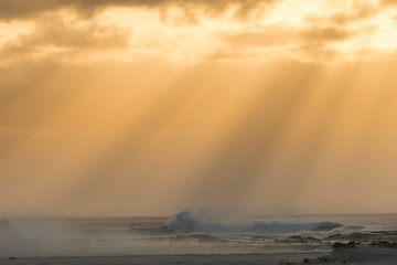 Stormy Afternoon  Ocean 