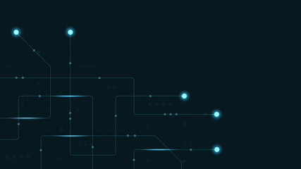 Abstract geometric connect lines and dots.Simple technology graphic background.Illustration Vector design Network and Connection concept.