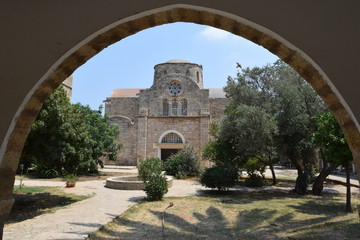 Fototapeta na wymiar Saint Barnabas Monastery, Famagusta, Cyprus