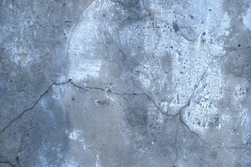  Crack in concrete on the city streets
