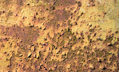 Rusty metal texture background industrial construction concept design