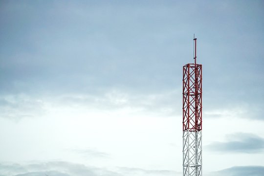 grounding tower for lightning protection.