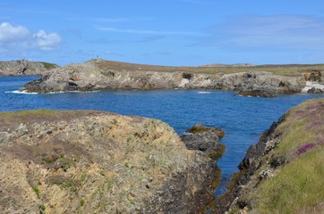 Obraz premium Ouessant island, Beninou bay, Brittany, France