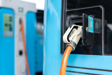 bus charging in station