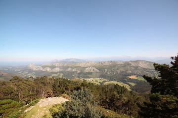 Fototapeta na wymiar Mountain Panorama