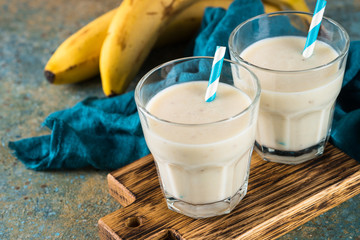 Banana milkshake.