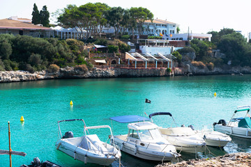 Old Port in Menorca Balearic Islands Spain