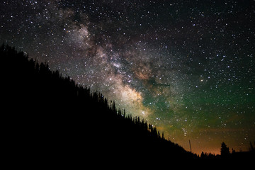 Milky Way in the Mountains