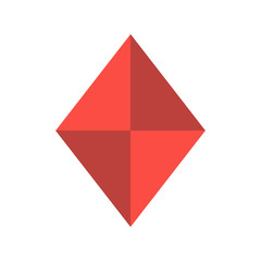 Obraz premium Diamond Symbol Simple