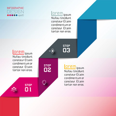 Modern Design template use for infographics, banner, labels.