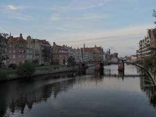 Cityscape of Gdansk, Sopot, Gdynia, Poland