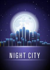 moonlight city poster