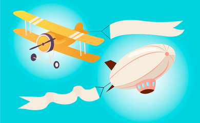 Flying planes and helicopters