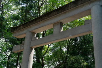 Ooyamato Shrine in Nara, Japan