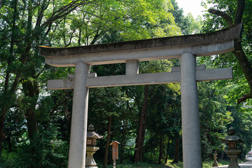 Ooyamato Shrine in Nara, Japan