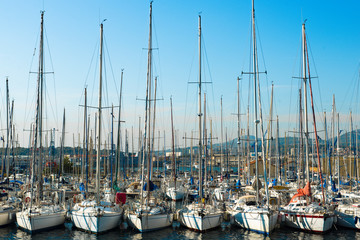 Fototapeta na wymiar Toulon, le port
