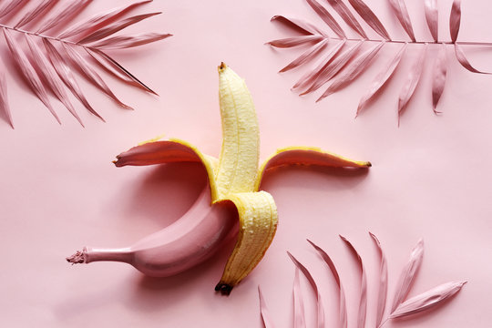 Banana In Pink Skin