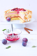 Pflaumen-Mandel-Torte