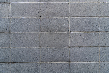 背景素材 ブロック塀