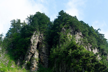 Fototapeta premium Hakusan in Ishikawa, Japan