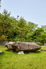 Hwasun dolmen site in Korea.