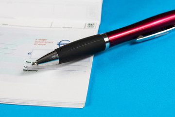 paiement par chèque