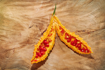 Exotic vegetable Mamordika