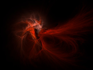Fototapeta premium surreal futuristic digital 3d design art abstract background fractal illustration for meditation and decoration wallpaper