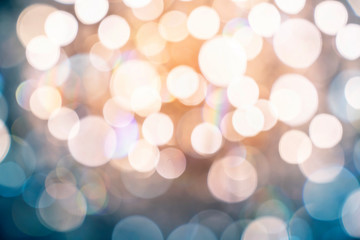 Obraz premium abstract blur image background of bokeh crystal light chandelier