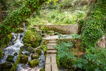 The Cold Water spring of Tepelena City.