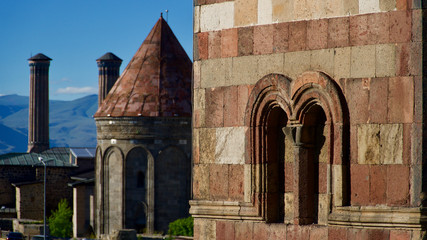 Erzurum Double Minamerli Madrasah and historical monuments and 3 vaults