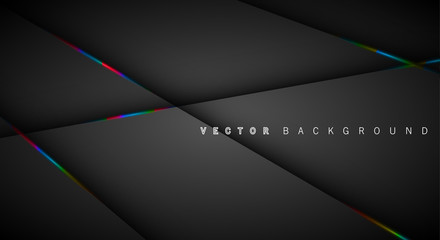 Set a banner background for your design. shadow of a light line. illustration of vector graphic design