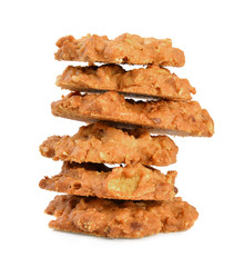 Cookies isolated on a white background