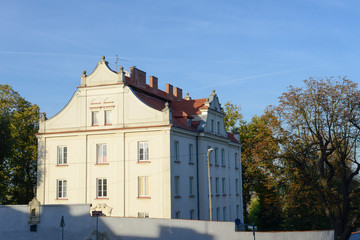 Fototapeta na wymiar Palace in Sandomierz