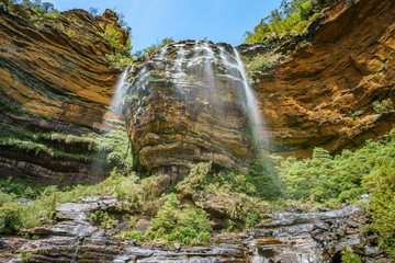 beautiful waterfalls, wentworth falls, blue mountains, australia 14