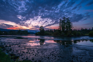 Blue Hour Over Puget Sound