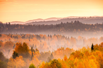 Kolorowy poranek w górach © Anna Granat
