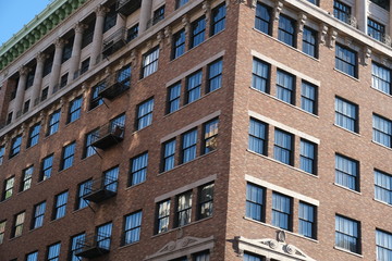 Fototapeta premium building facade elements in Los Angeles