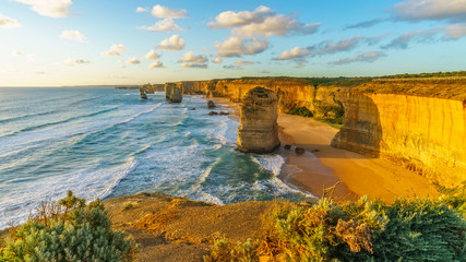 twelve apostles at sunset,great ocean road at port campbell, australia 60