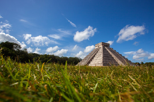 Chichen Itz&aacute; a ras de suelo