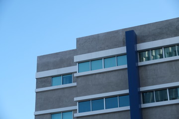 Obraz premium building facade elements in Los Angeles