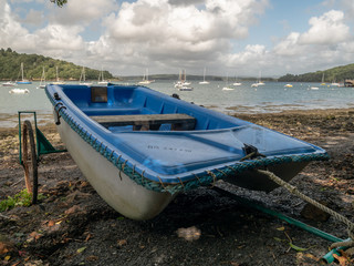 Fototapeta premium Barque sur roue