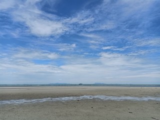beach and sea