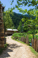 Wooden house in Savsat, Artvin province, Turkey