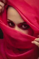 Fototapeta premium woman in hijab